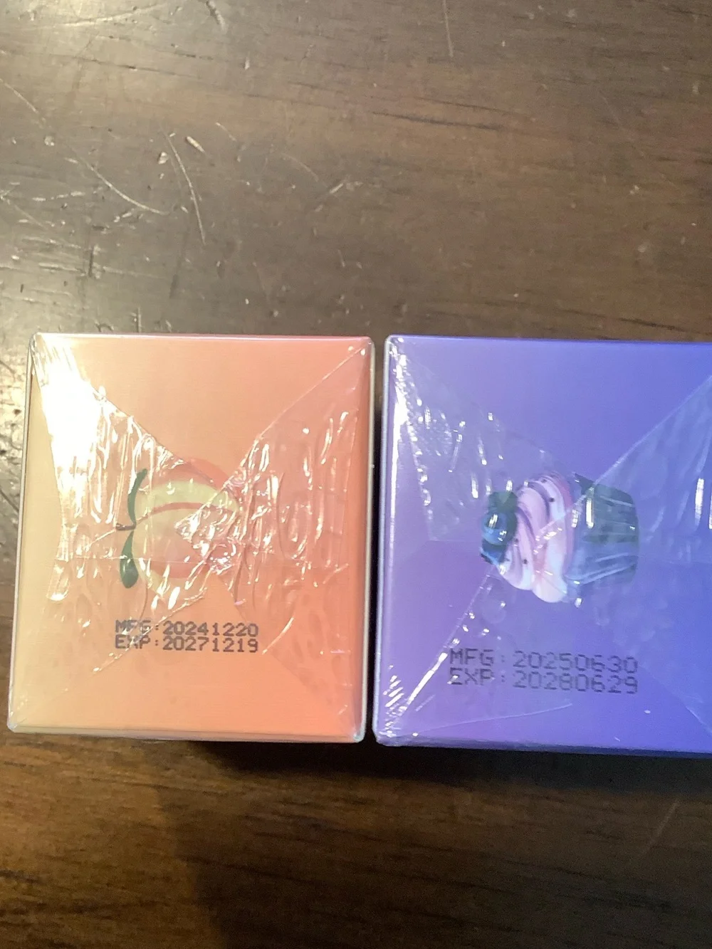 Duo Lip Care - Peach & Blueberry Muffin